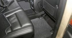 2 699 р. Коврики в салон Element 4 шт. (текстиль) Jeep Grand Cherokee WK2 дорестайлинг (2010-2013)  с доставкой в г. Пермь. Увеличить фотографию 2