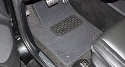 2 699 р. Коврики в салон Element 4 шт. (текстиль) Jeep Grand Cherokee WK2 дорестайлинг (2010-2013)  с доставкой в г. Пермь. Увеличить фотографию 4