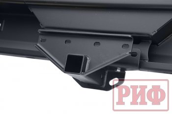 68 879 р. Бампер задний силовой РИФ (стандарт) Jeep Wrangler JK 3 дв. дорестайлинг (2006-2010) (С квадратом под фаркоп и фонарями)  с доставкой в г. Пермь. Увеличить фотографию 5