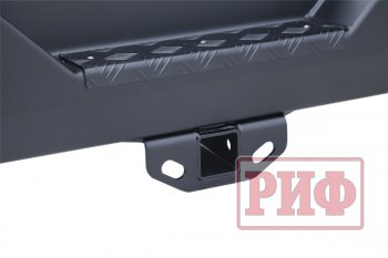 68 879 р. Бампер задний силовой РИФ (стандарт) Jeep Wrangler JK 3 дв. дорестайлинг (2006-2010) (С квадратом под фаркоп и фонарями)  с доставкой в г. Пермь. Увеличить фотографию 8