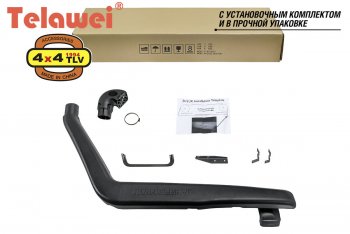 8 179 р. Шноркель Telawei (2.8D, 3.8 V6)  Jeep Wrangler  JK (2006-2010) 3 дв. дорестайлинг  с доставкой в г. Пермь. Увеличить фотографию 2