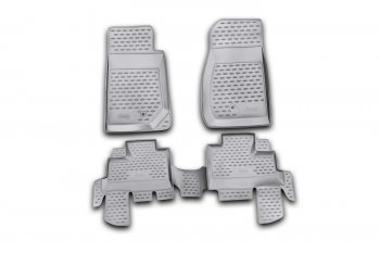 Коврики в салон Element (полиуретан, 4 двери) Jeep Wrangler  JK (2006-2010) 3 дв. дорестайлинг