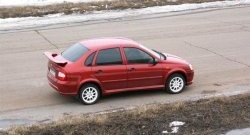6 299 р. Задний бампер ATL Лада Калина 1118 седан (2004-2013) (Неокрашенный)  с доставкой в г. Пермь. Увеличить фотографию 2
