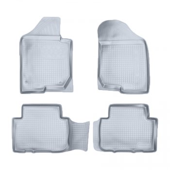 Коврики салона Norplast Unidec KIA Carens ( UN,  RP) (2006-2019) рестайлинг (Цвет: серый)