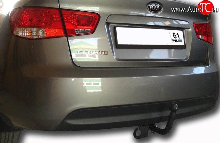 7 599 р. Фаркоп Лидер Плюс  KIA Carens  UN (2006-2013) (Без электропакета)  с доставкой в г. Пермь