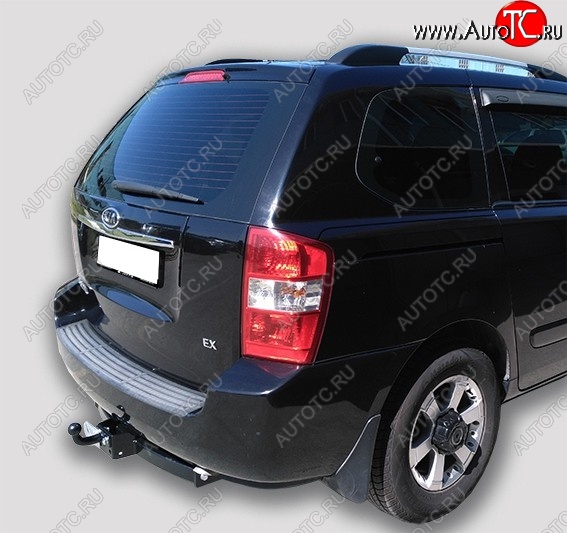 9 249 р. Фаркоп (VQ) Лидер Плюс KIA Carnival VQ минивэн дорестайлинг (2005-2010) (Шар FC)  с доставкой в г. Пермь