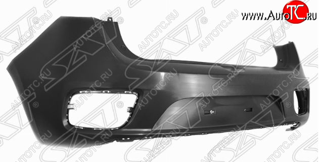 6 799 р. Задний бампер SAT KIA Ceed 2 JD рестайлинг, хэтчбэк (2015-2018) (Неокрашенный)  с доставкой в г. Пермь