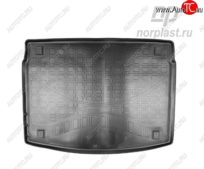 1 879 р. Коврик в багажник (комплектация Premium+) Norplast KIA Ceed 3 CD хэтчбэк (2018-2025) (Чёрный)  с доставкой в г. Пермь
