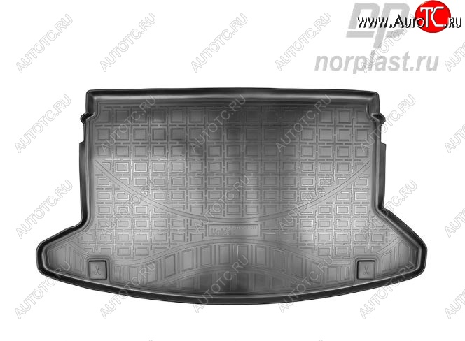 1 689 р. Коврик в багажник Norplast Unidec  KIA Ceed  3 CD (2018-2025) хэтчбэк (Чёрный)  с доставкой в г. Пермь