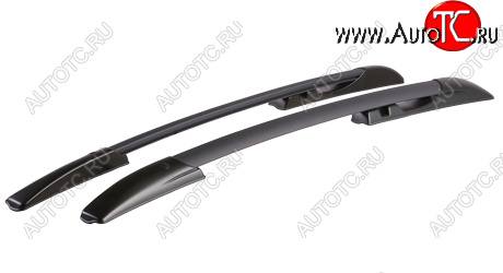 7 849 р. Рейлинги АПС  KIA Ceed  3 CD (2018-2025) хэтчбэк (Черные, без поперечин)  с доставкой в г. Пермь