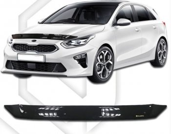 Дефлектор капота CA-Plastiс KIA Ceed  3 CD (2018-2025) хэтчбэк