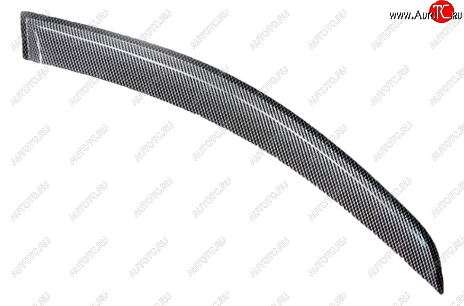 2 199 р. Дефлектора окон CA-Plastic  KIA Ceed  3 CD (2018-2025) универсал (Шелкография карбон-серебро, Без хром молдинга)  с доставкой в г. Пермь