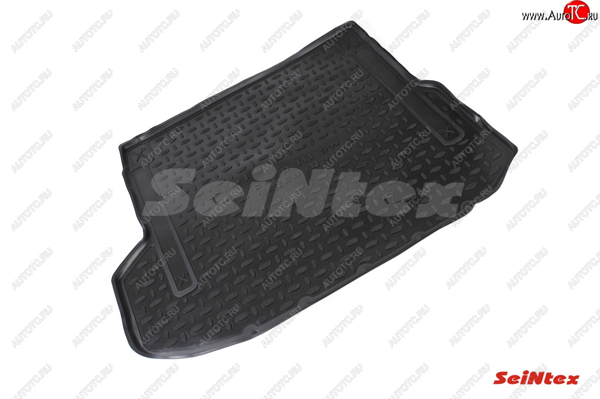 1 539 р. Коврик в багажник Seintex Premium (полимер) KIA Ceed 3 CD универсал (2018-2025)  с доставкой в г. Пермь
