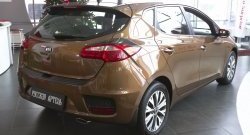 1 599 р. Защитная накладка на задний бампер RA KIA Ceed 2 JD рестайлинг, хэтчбэк (2015-2018)  с доставкой в г. Пермь. Увеличить фотографию 2