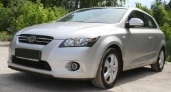 919 р. Реснички на фары RA  KIA Ceed  1 ED (2006-2010) дорестайлинг универсал, дорестайлинг, хэтчбэк 5 дв. (Поверхность глянец (под окраску), Неокрашенные)  с доставкой в г. Пермь. Увеличить фотографию 4