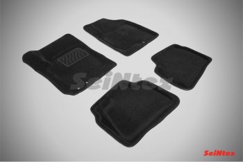 Комплект 3D ковриков в салон Seintex KIA Ceed  1 ED (2006-2012) дорестайлинг универсал, дорестайлинг, хэтчбэк 5 дв., рестайлинг универсал, рестайлинг, хэтчбэк 5 дв.