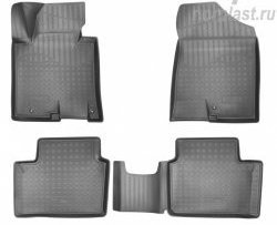 Комплект ковриков в салон Norplast Unidec 3D KIA Ceed  2 JD - ProCeed  2 JD хэтчбэк 3 дв. (Цвет: черный)