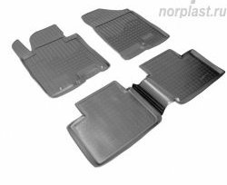 Комплект ковриков в салон Norplast Unidec KIA Ceed  2 JD - ProCeed  2 JD хэтчбэк 3 дв. (Цвет: черный)