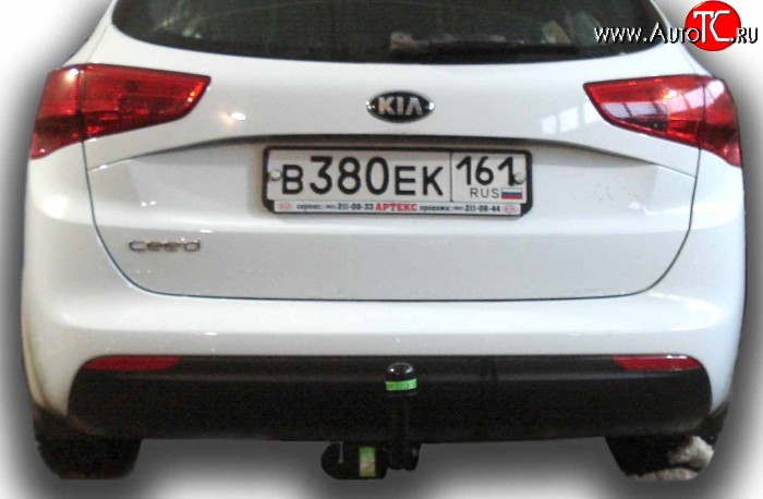 150 999 р. Фаркоп Лидер Плюс KIA Ceed 1 ED рестайлинг, хэтчбэк 5 дв. (2010-2012) (Без электропакета)  с доставкой в г. Пермь