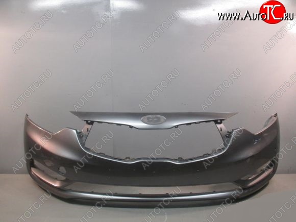 2 549 р. Бампер передний SPARD KIA Cerato 3 YD дорестайлинг седан (2013-2016) (Неокрашенный)  с доставкой в г. Пермь