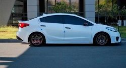 4 049 р. Пороги накладки Drive KIA Cerato 3 YD дорестайлинг седан (2013-2016) (Неокрашенные)  с доставкой в г. Пермь. Увеличить фотографию 2