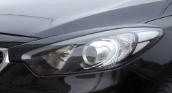 Реснички на фары RA KIA Cerato  3 YD (2013-2016) дорестайлинг седан