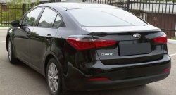 1 039 р. Реснички на фонари RA KIA Cerato 3 YD дорестайлинг седан (2013-2016) (Неокрашенные)  с доставкой в г. Пермь. Увеличить фотографию 3