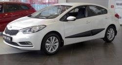 3 599 р. Молдинги RA (широкие, комплект на 4 двери) KIA Cerato 4 BD дорестайлинг седан (2018-2021) (Поверхность глянец (под окраску), Неокрашенные)  с доставкой в г. Пермь. Увеличить фотографию 4