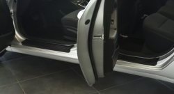 1 699 р. Накладки на порожки автомобиля RA KIA Cerato 4 BD дорестайлинг седан (2018-2021)  с доставкой в г. Пермь. Увеличить фотографию 3