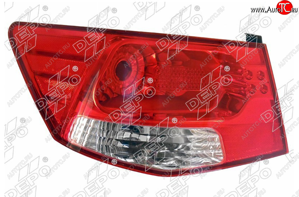 7 449 р. Левый фонарь задний DEPO KIA Cerato 2 TD седан (2008-2013)  с доставкой в г. Пермь
