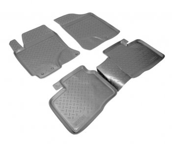 Комплект ковриков в салон Norplast KIA Cerato  2 TD (2008-2013) седан (Цвет: черный)