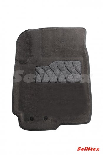 7 049 р. Текстильные коврики в салон SEINTEX 3D серые  KIA Cerato  2 TD (2008-2013) седан  с доставкой в г. Пермь. Увеличить фотографию 2