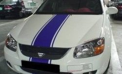 3 749 р. Решётка радиатора RoadRuns KIA Cerato 1 LD седан дорестайлинг (2003-2007) (Неокрашенная)  с доставкой в г. Пермь. Увеличить фотографию 2