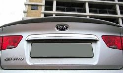 4 949 р. Лип спойлер Lip KIA Cerato 1 LD хэтчбэк (2004-2007) (Неокрашенный)  с доставкой в г. Пермь. Увеличить фотографию 2