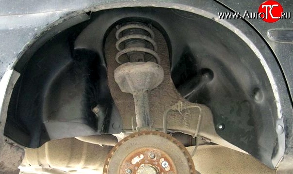 944 р. Задний левый подкрылок NovLine  KIA Cerato  1 LD (2003-2008) седан дорестайлинг, седан рестайлинг  с доставкой в г. Пермь