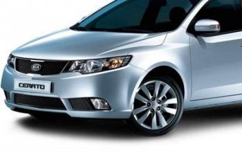 5 749 р. Бампер передний NSP KIA Cerato 2 TD седан (2008-2013) (Неокрашенный)  с доставкой в г. Пермь. Увеличить фотографию 2