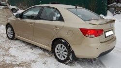 6 299 р. Пороги накладки GT Dynamics KIA Cerato 2 TD седан (2008-2013) (Неокрашенные)  с доставкой в г. Пермь. Увеличить фотографию 2