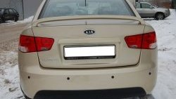 2 549 р. Спойлер GT Dynamics KIA Cerato 2 TD седан (2008-2013) (Неокрашенный)  с доставкой в г. Пермь. Увеличить фотографию 2