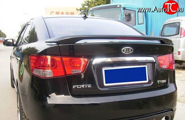 3 899 р. Спойлер M-VRS V3 KIA Cerato 2 TD седан (2008-2013) (Неокрашенный)  с доставкой в г. Пермь