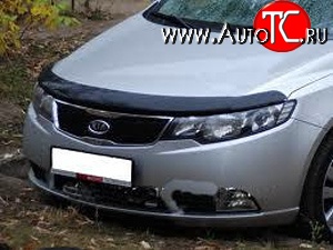 2 799 р. Дефлектор капота NovLine KIA Cerato 2 TD седан (2008-2013)  с доставкой в г. Пермь