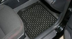 3 199 р. Коврики в салон Element 4 шт. (полиуретан) (купе)  KIA Cerato  2 TD (2008-2013) седан  с доставкой в г. Пермь. Увеличить фотографию 3