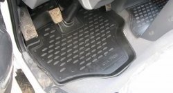 1 529 р. Коврики в салон Element 2 шт. (полиуретан)  KIA K2500 (2005-2011)  с доставкой в г. Пермь. Увеличить фотографию 3