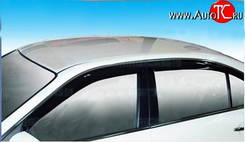 1 289 р. Дефлекторы окон (ветровики) Novline 4 шт KIA Magentis (2005-2010)  с доставкой в г. Пермь