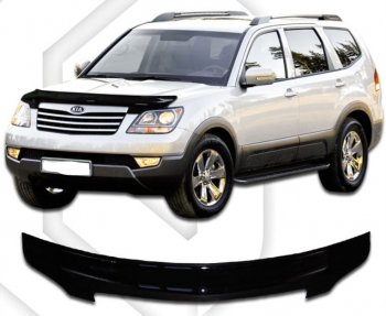 Дефлектор капота CA-Plastic KIA Mohave  HM (2008-2020) дорестайлинг, рестайлинг