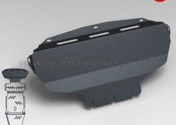 Защита редуктора Novline (3.8/3.0, AКПП, 3 мм) KIA Mohave  HM (2008-2020) дорестайлинг, рестайлинг
