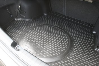 2 259 р. Коврик в багажник Element (полиуретан, для компл-й Luxe, Prestige GT-line и GT) KIA Optima 4 JF дорестайлинг седан (2016-2018)  с доставкой в г. Пермь. Увеличить фотографию 2