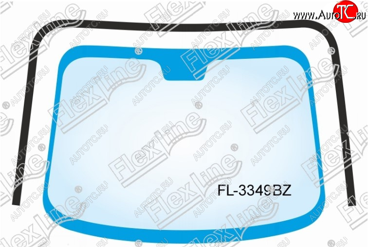 1 759 р. Молдинг лобового стекла FlexLine KIA Optima 3 TF дорестайлинг седан (2010-2013)  с доставкой в г. Пермь