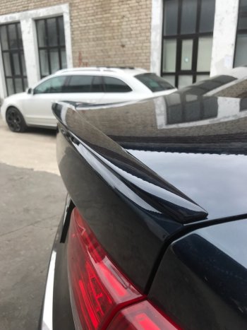 3 399 р. Лип спойлер АВТОКРАТ KIA Optima 3 TF дорестайлинг седан (2010-2013) (Неокрашенный)  с доставкой в г. Пермь. Увеличить фотографию 2