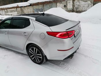 3 399 р. Лип спойлер АВТОКРАТ KIA Optima 3 TF дорестайлинг седан (2010-2013) (Неокрашенный)  с доставкой в г. Пермь. Увеличить фотографию 3