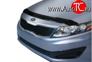 3 299 р. Дефлектор капота NovLine KIA Optima 3 TF дорестайлинг седан (2010-2013)  с доставкой в г. Пермь